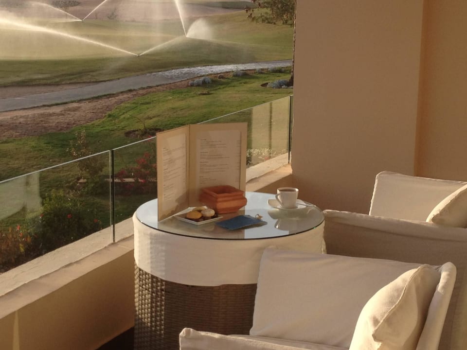 Balkon mit Blick zum Golfplatz Steigenberger Makadi Hotel - Adults only
