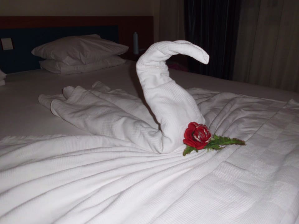 Schöne Bett Deko Hotel Aslan City Kleopatra