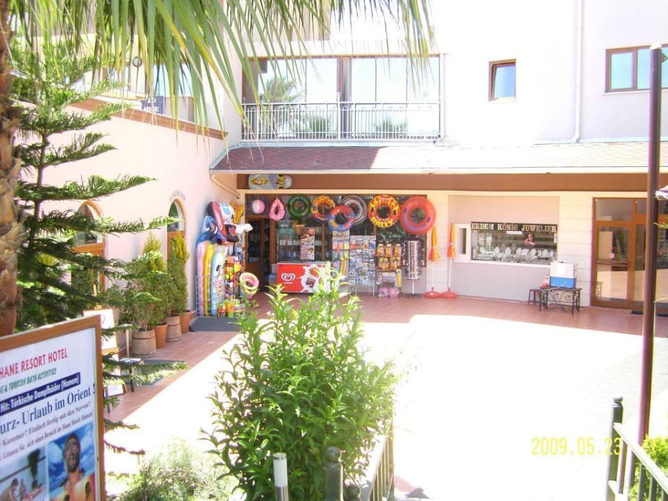 Kiosk im Hotel Hane Family Resort