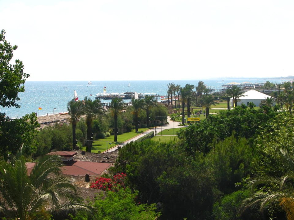 Widok ze zjeżdżalni Asteria Family Belek