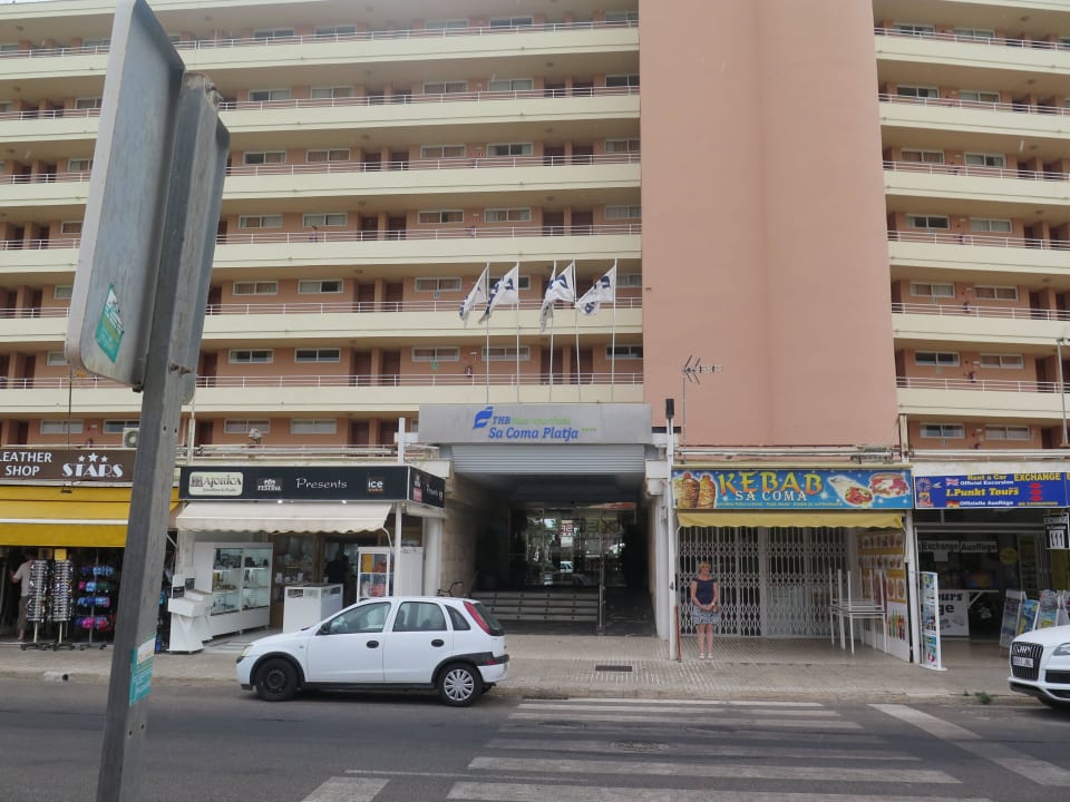 Eingangsbereich des Hotels THB Sa Coma Platja