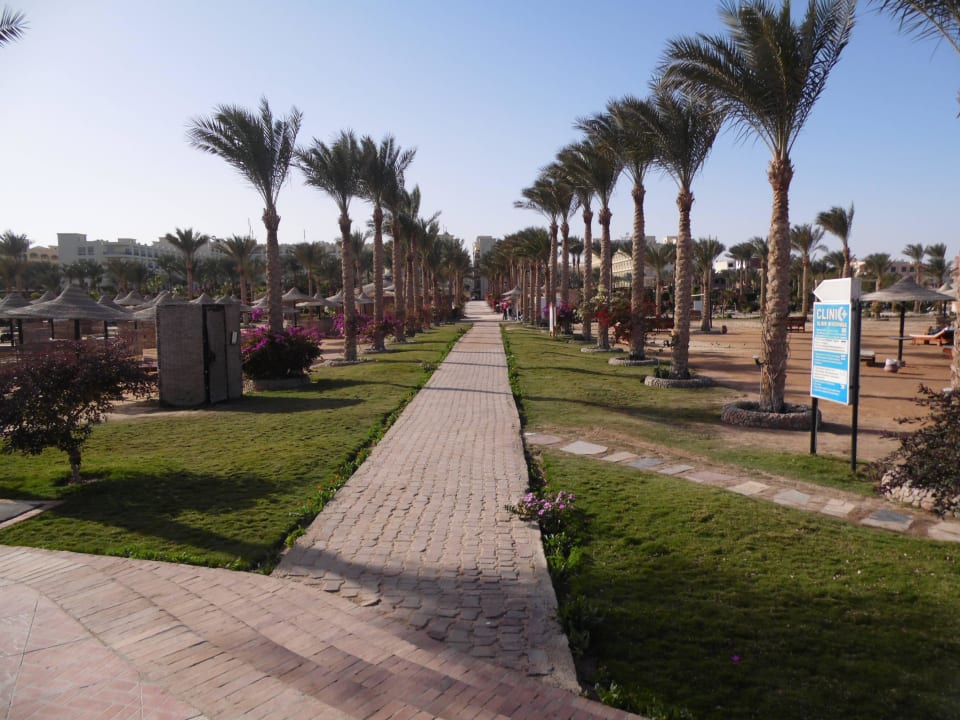 Weg zum Strand Riviera Aqua Park Resort