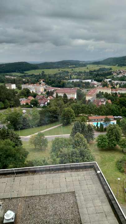 Ausblick AHORN Berghotel Friedrichroda