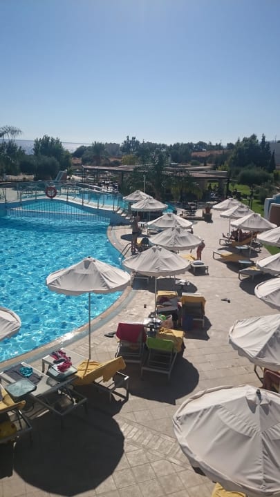 Ausblick vom oberen Speisesaal Lindos Imperial Resort & Spa