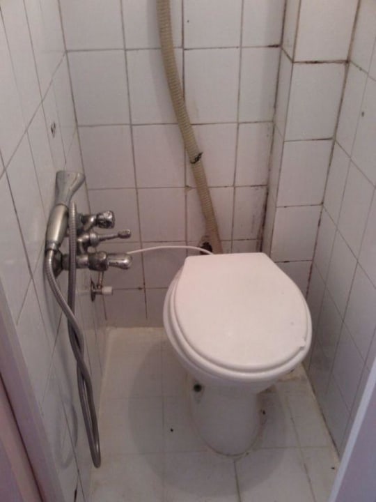 Voila, das Dusch-Klo des Grauens Rose Hotel Istanbul