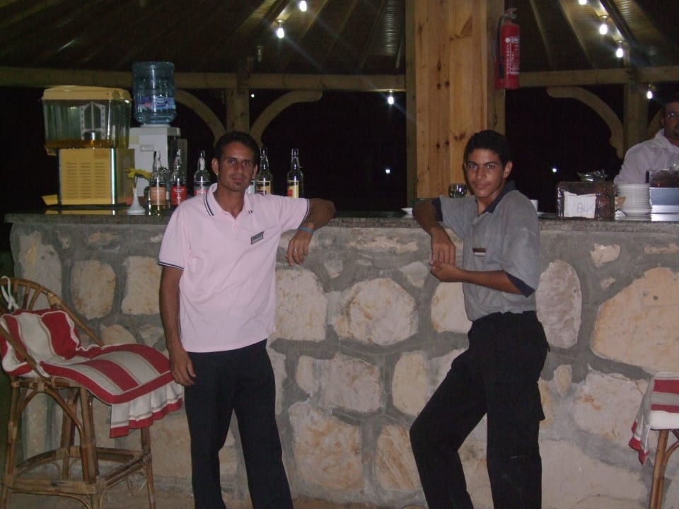 Strandbarchef mit Beshoy super nett Three Corners Happy Life Beach Resort