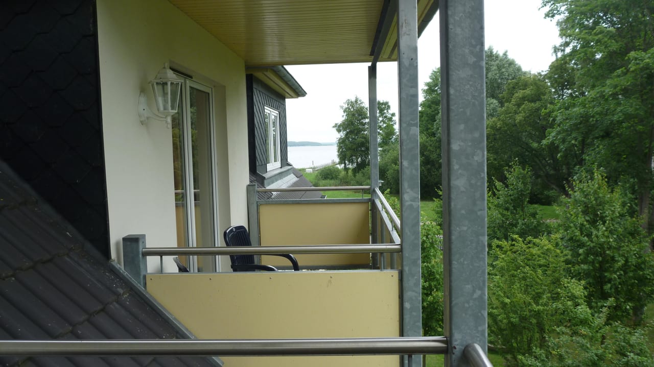 Ausblick zum Nachbar/See Strandhotel Plau am See