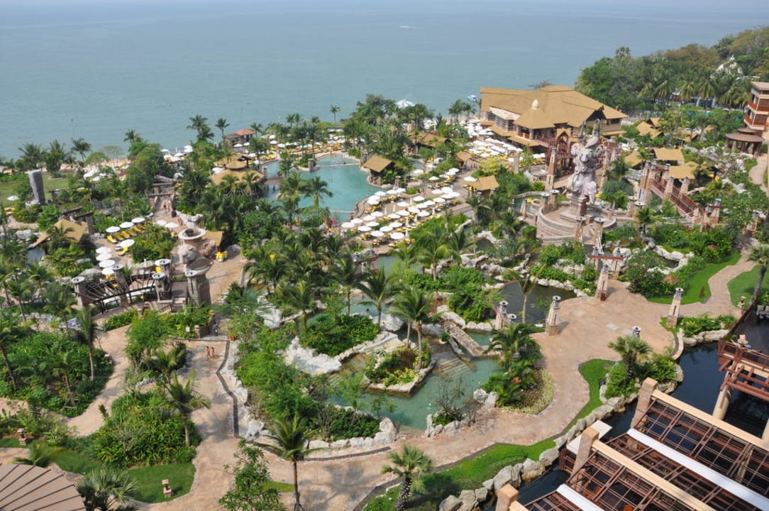 Ogród i park wodny Centara Grand Mirage Beach Resort Pattaya
