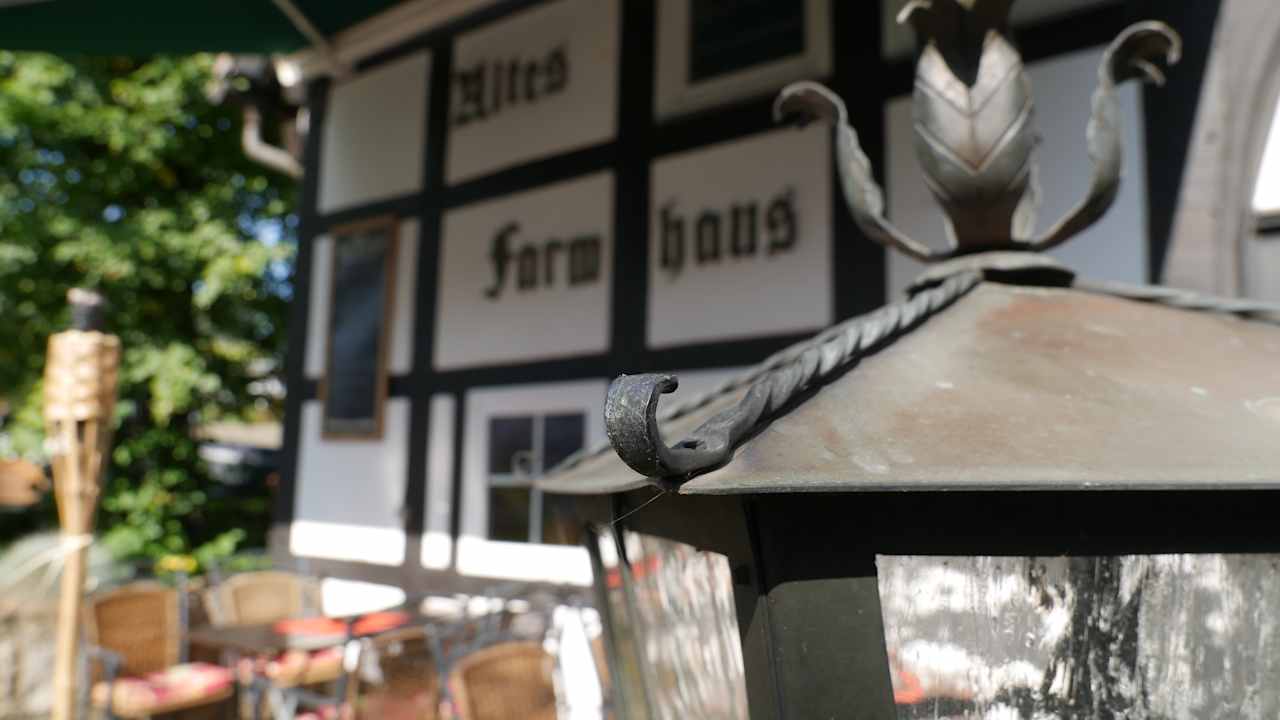 Außenansicht Gasthof Altes Farmhaus