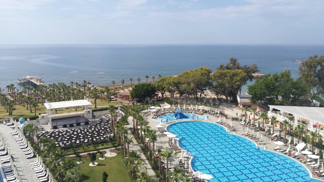 Blick aus dem Zimmer Rubi Platinum Spa Resort & Suites