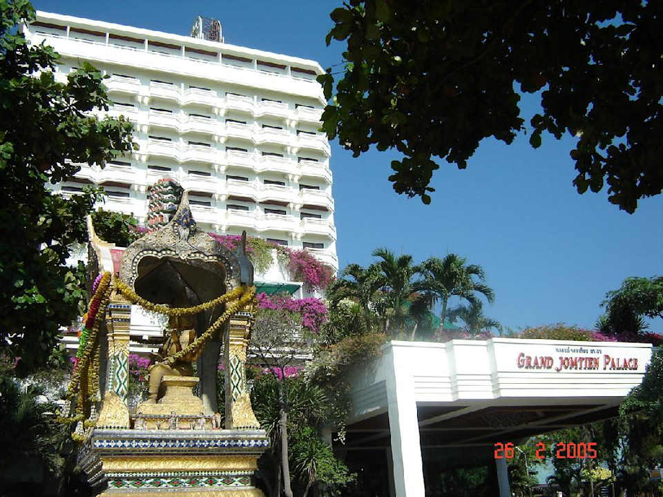 Eingangsbereich Hotel Grand Jomtien Palace