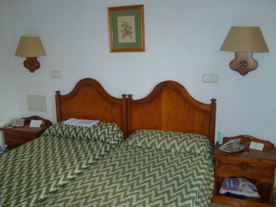 Das Zimmer mit Bettenansicht! Hotel Pabisa Chico