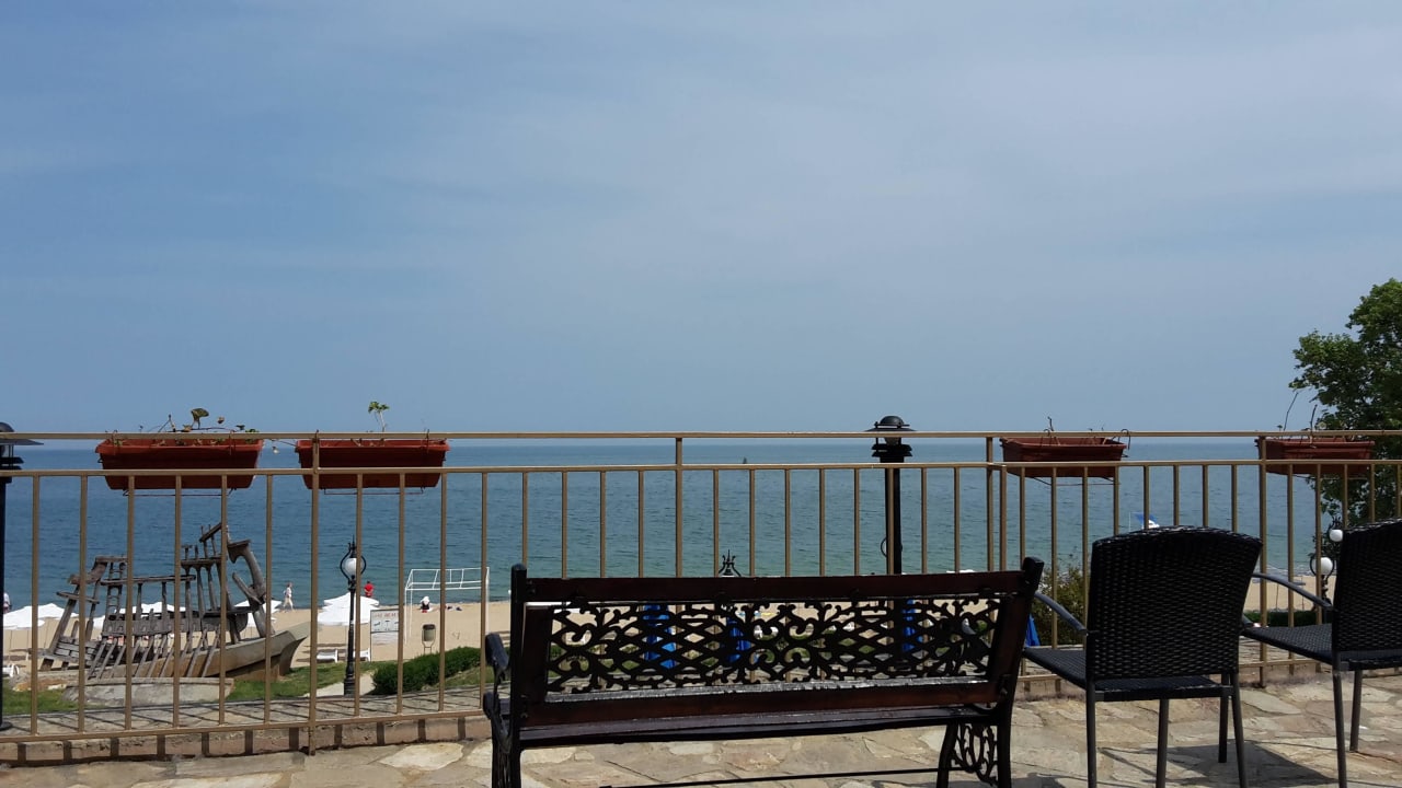 Ausblick von der Terrasse Vemara Beach