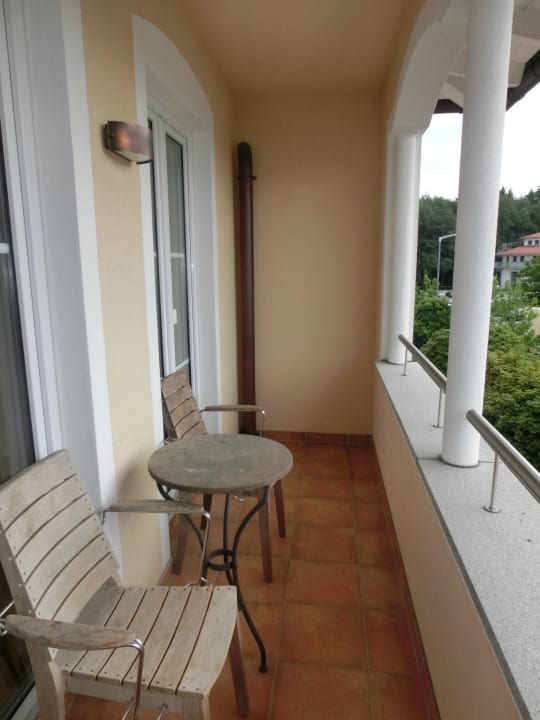 Balkon Hotel Ampervilla