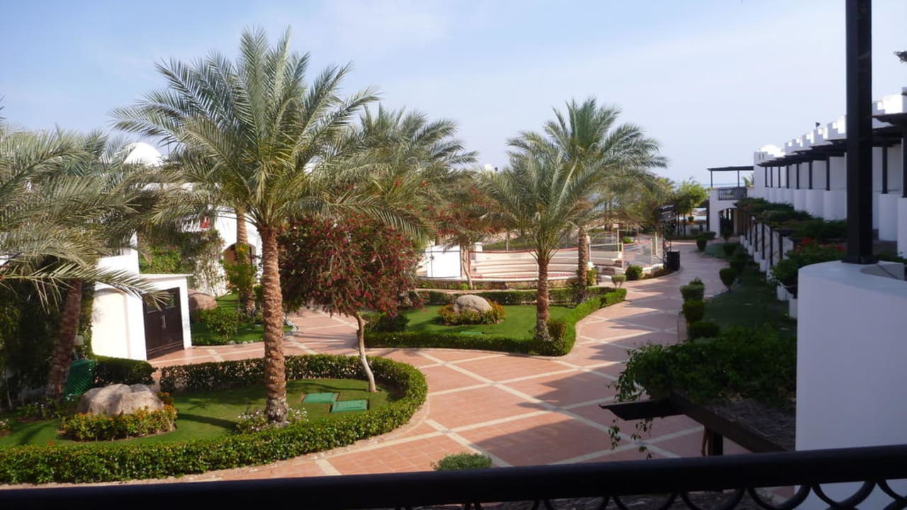 Blick von unserem Balkon JAZ Dahabeya