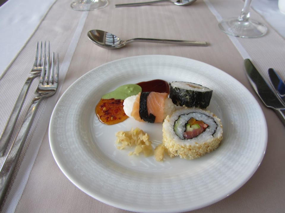 Asiennight Sushiteller TUI BLUE Palazzo del Mare