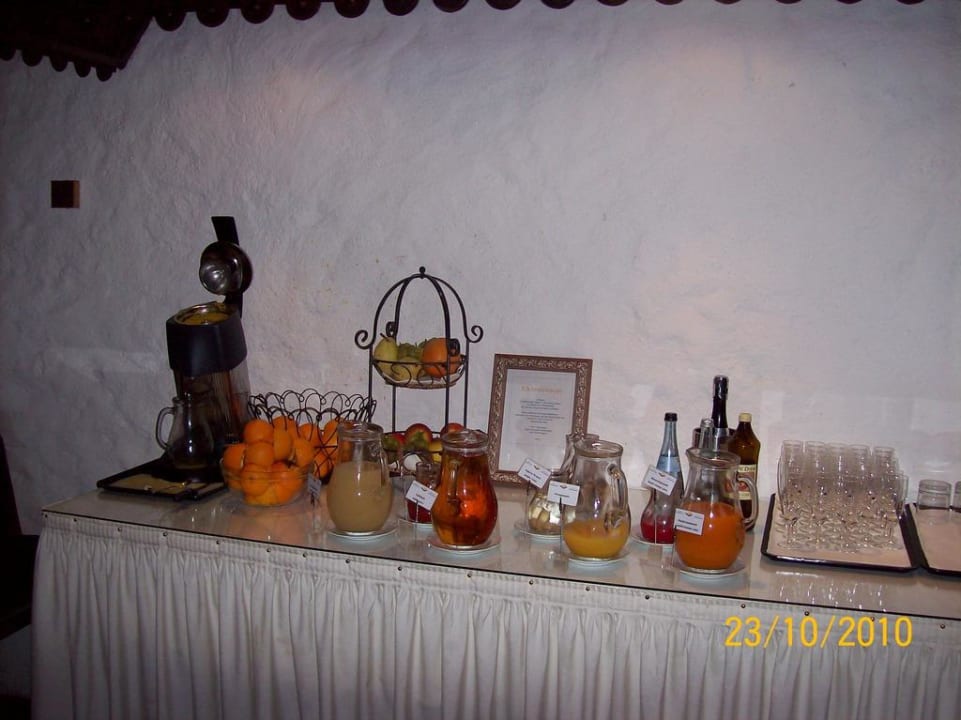 Säfte beim Frühstück Hotel Antoniushof
