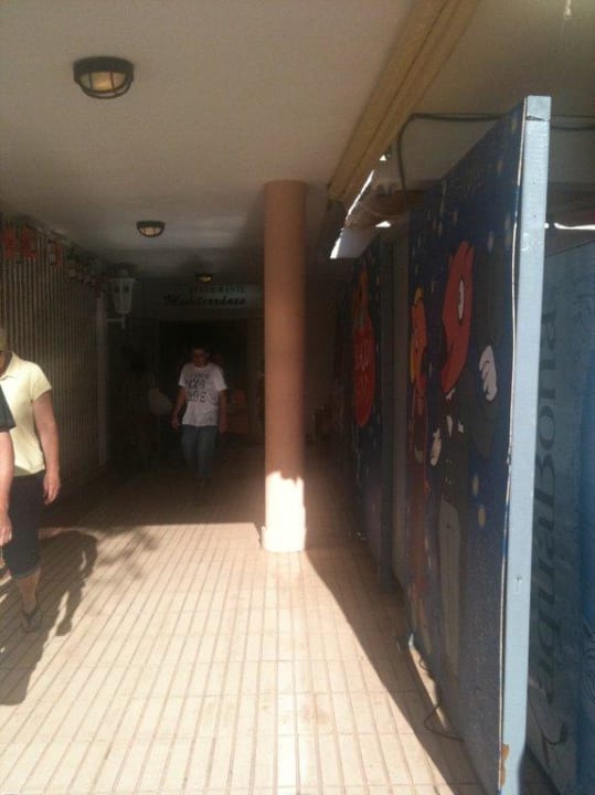 Eingang des Restaurants Hipotels Mediterraneo Club