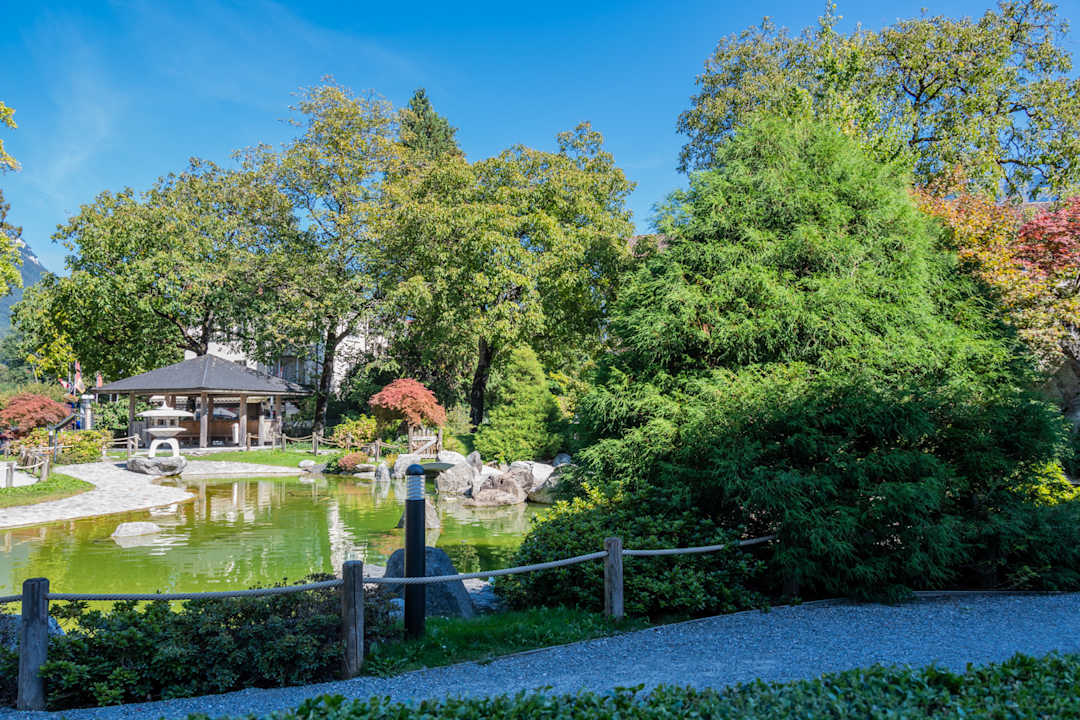 Gartenanlage Hotel Interlaken
