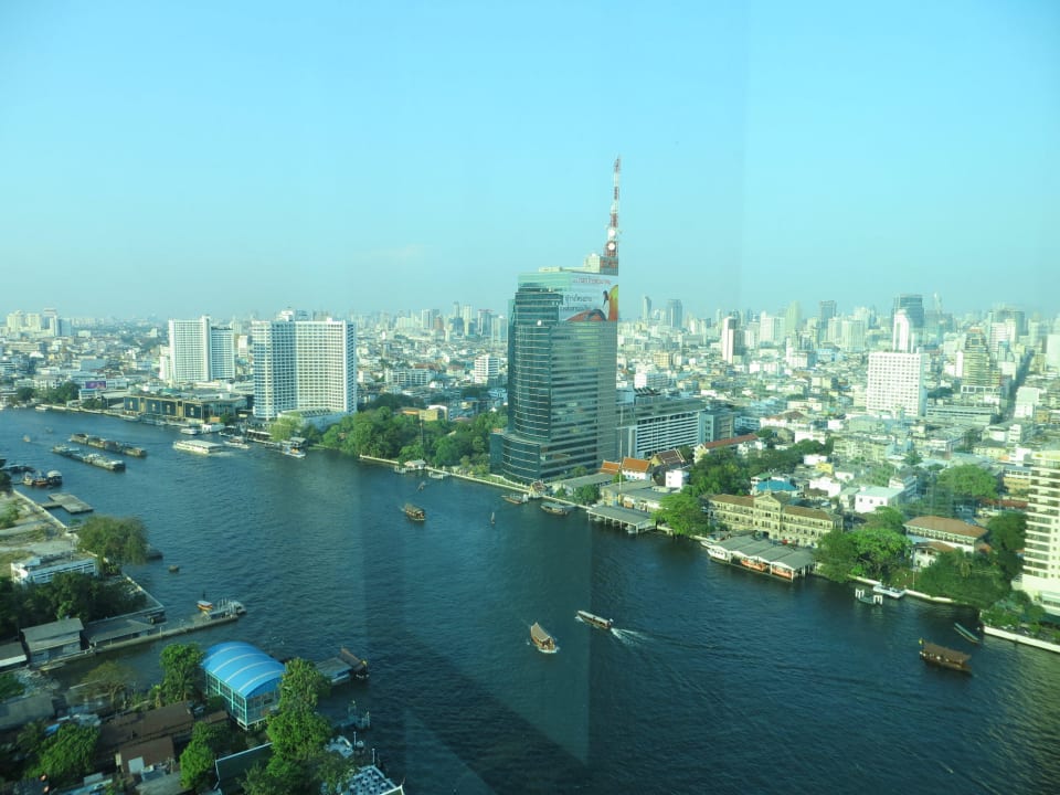 Ausblick aus dem 28. Stock Hotel The Peninsula Bangkok