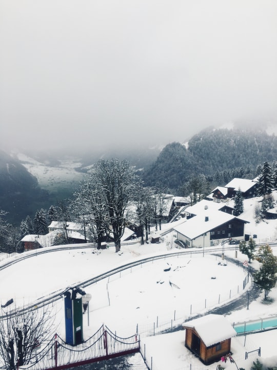 Ausblick Märchenhotel Braunwald