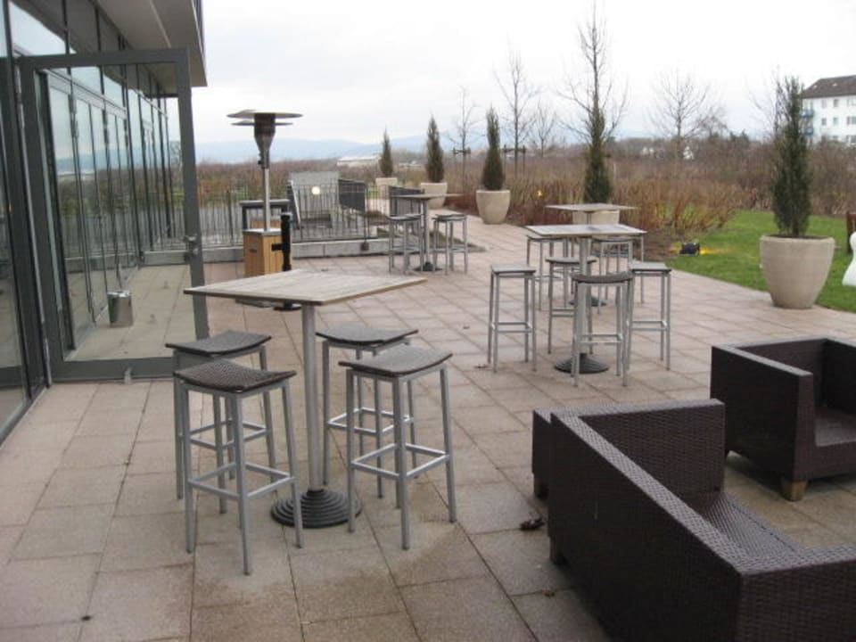 Gartenanlage - hinen Hotel Atrium Mainz