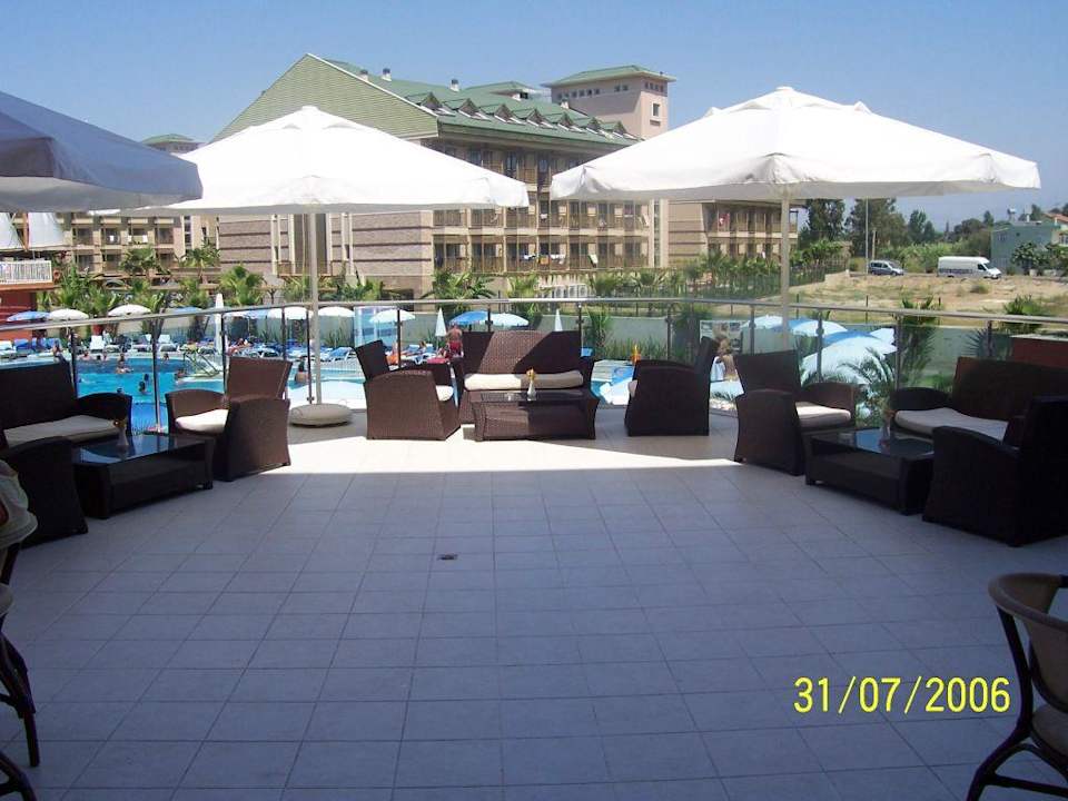 Terrasse der Lobbybar Club Side Coast