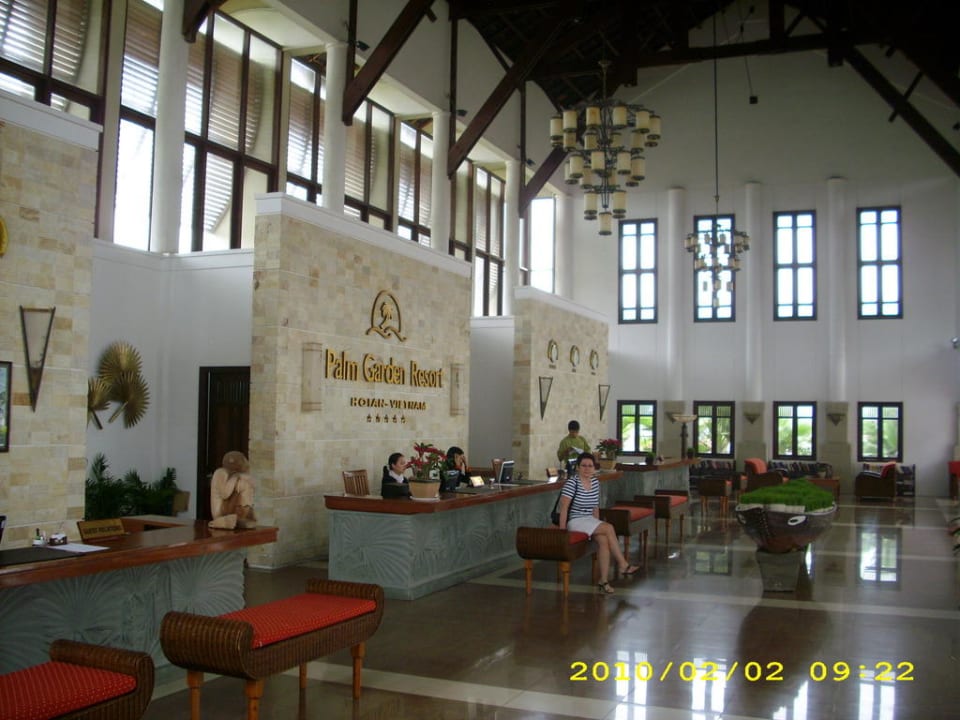 Eine riesen Lobby! Palm Garden Beach Resort & Spa