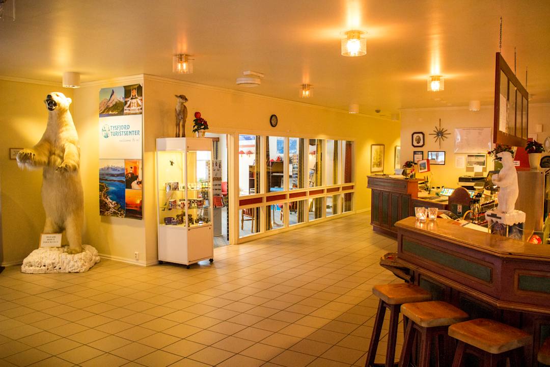 Lobby Hotel Tysfjord Turistsenter