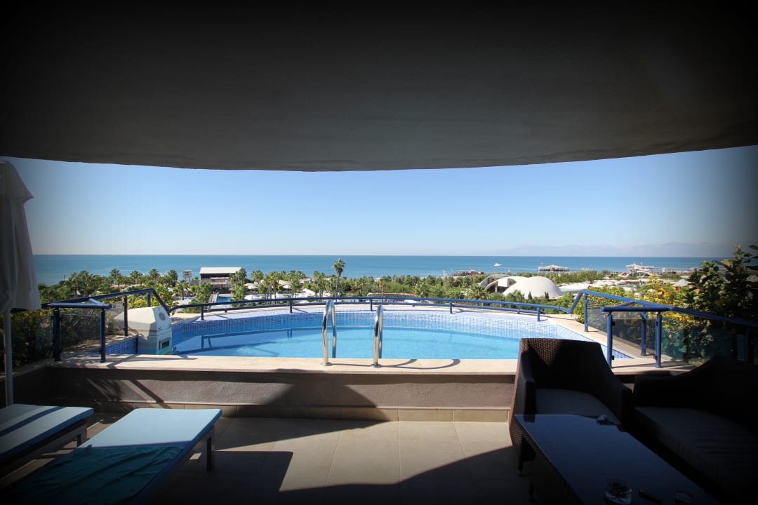 Blick vom Zimmer Susesi Luxury Resort
