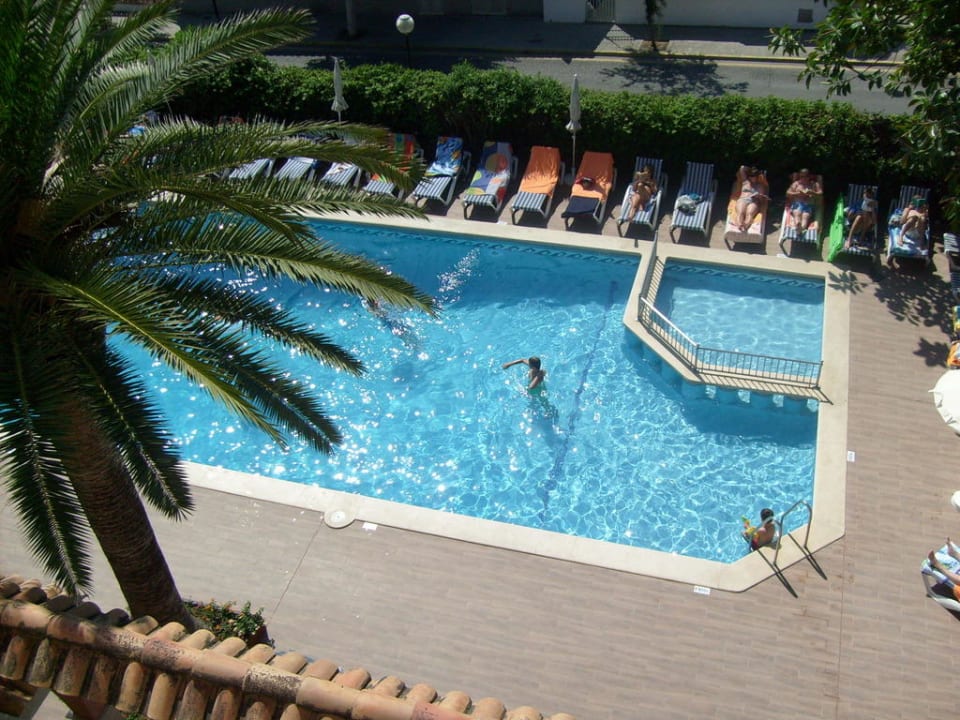 Blick vom Balkon Vorderseite R2 Lago Playa Park