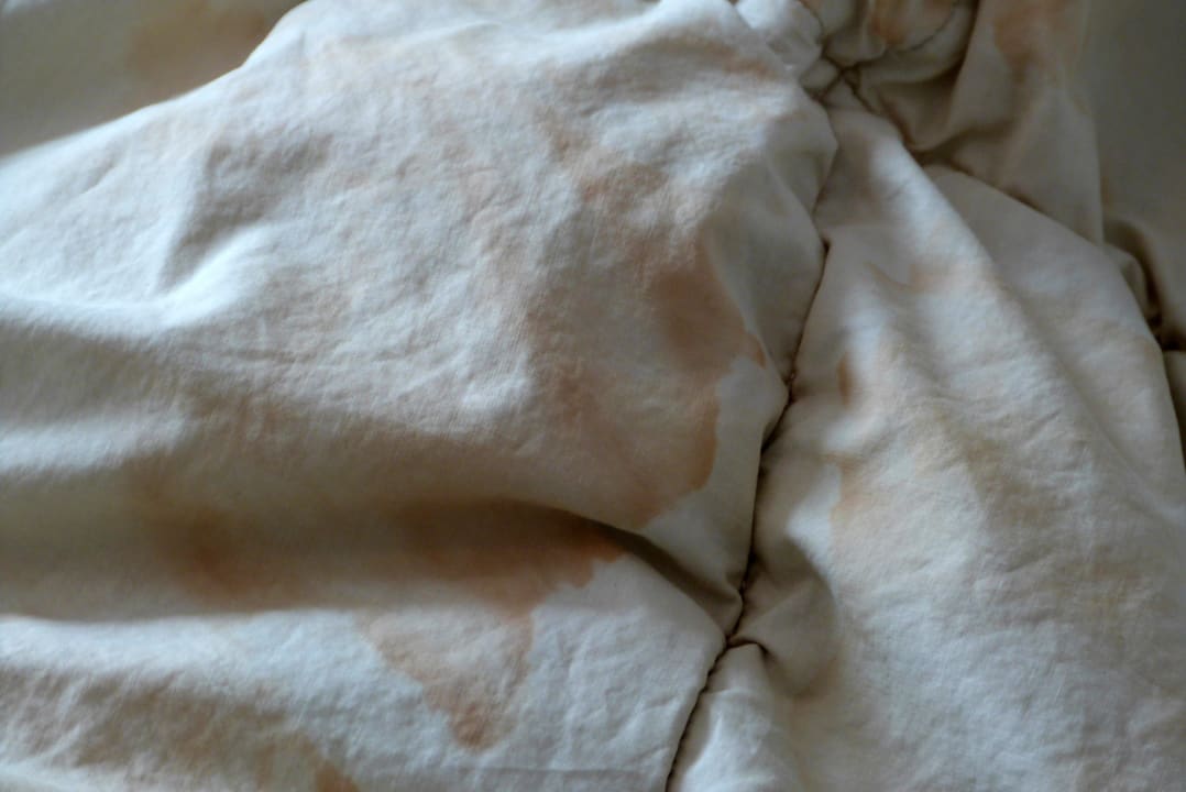 Flecken auf der Bettdecke Burg-Hotel Cochem