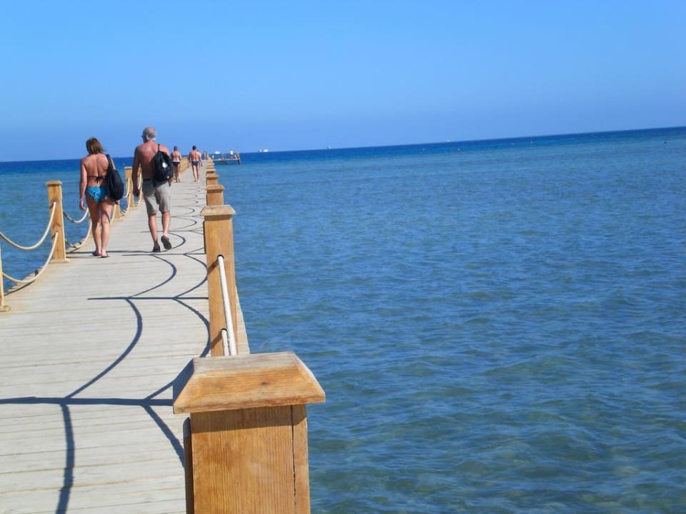 Steg am Zeytouna Island Panorama Bungalows Resort El Gouna