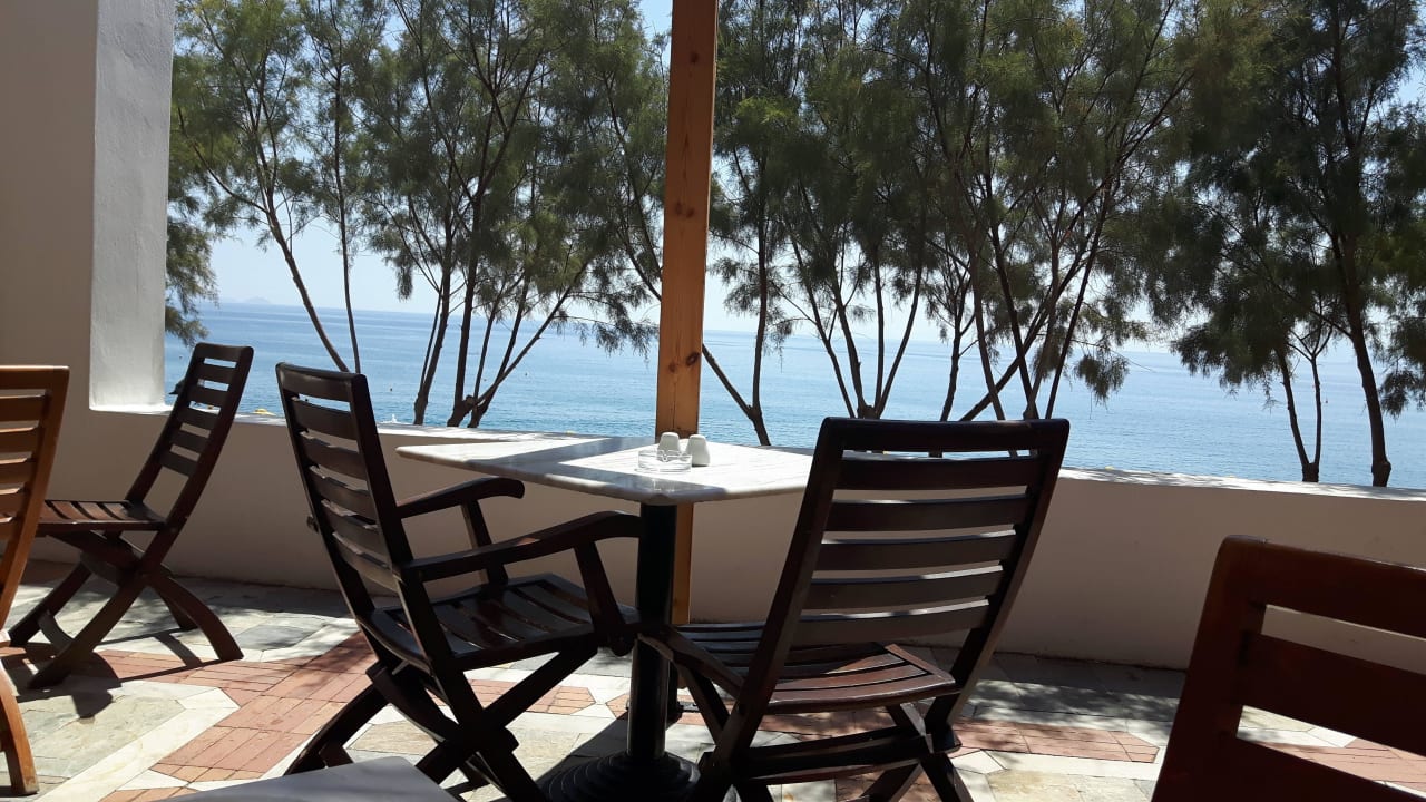 Griechische Taverne am Strand Mitsis Norida