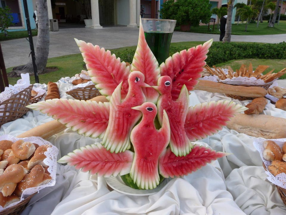 Büffet am Pool Ocean Blue & Sand