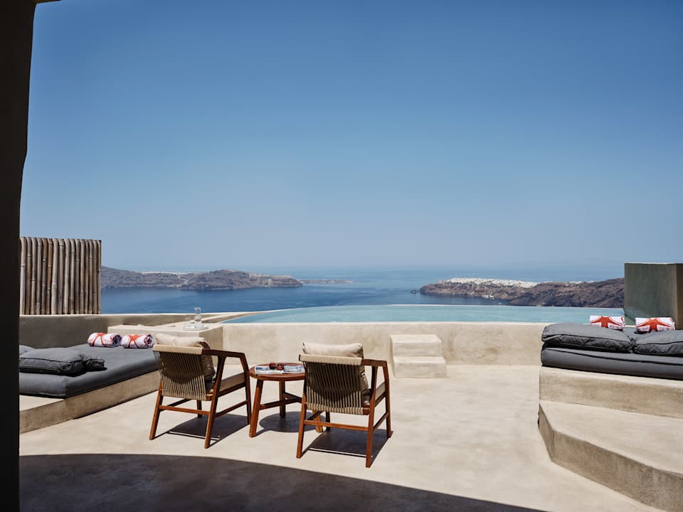 Ausblick Andronis Concept-Wellness Resort