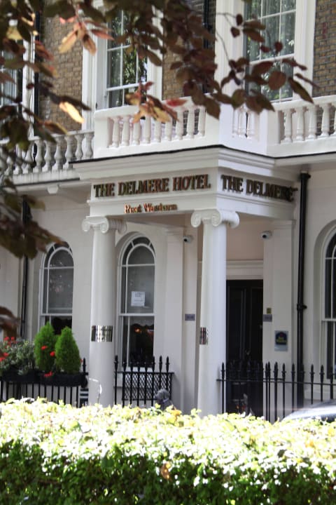 Main Entrance Best Western Plus The Delmere Hotel