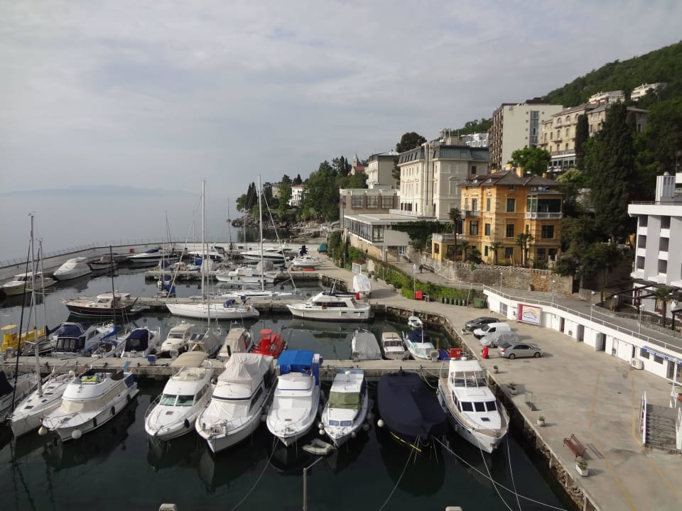 Blick von Zimmer 004 Hotel Admiral