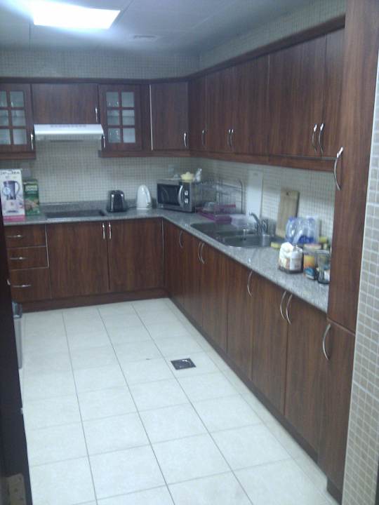 Küche, eigener Raum Swiss-Belhotel Doha