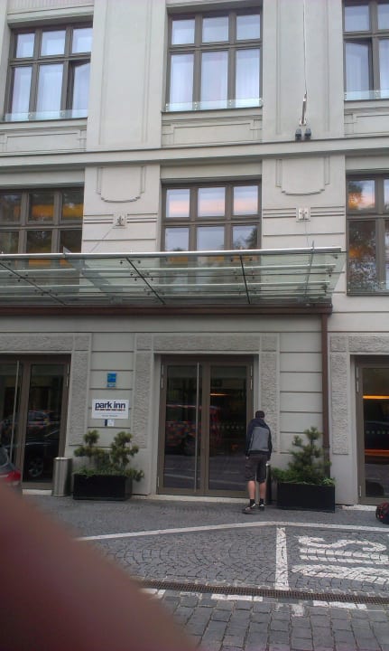 Eingang Hermitage Hotel Prague