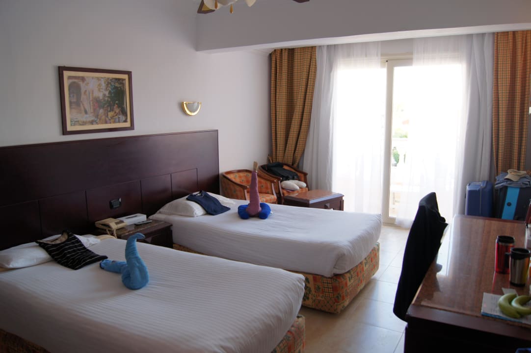 Unser Bungalow-Zimmer Beach Albatros Resort