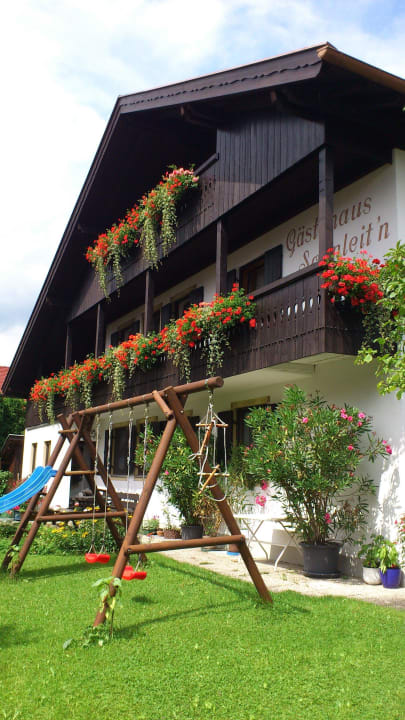 Hausansicht Westseite Gästehaus Sonnleit'n