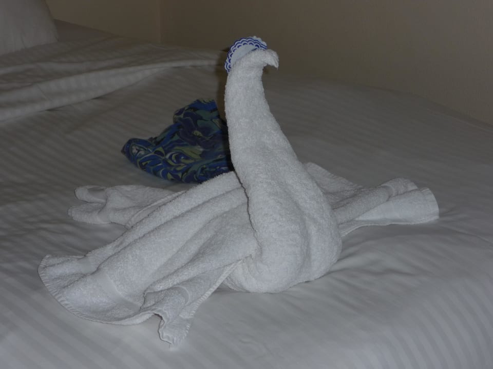 Schwan aus Handtuch Continental Hotel Hurghada