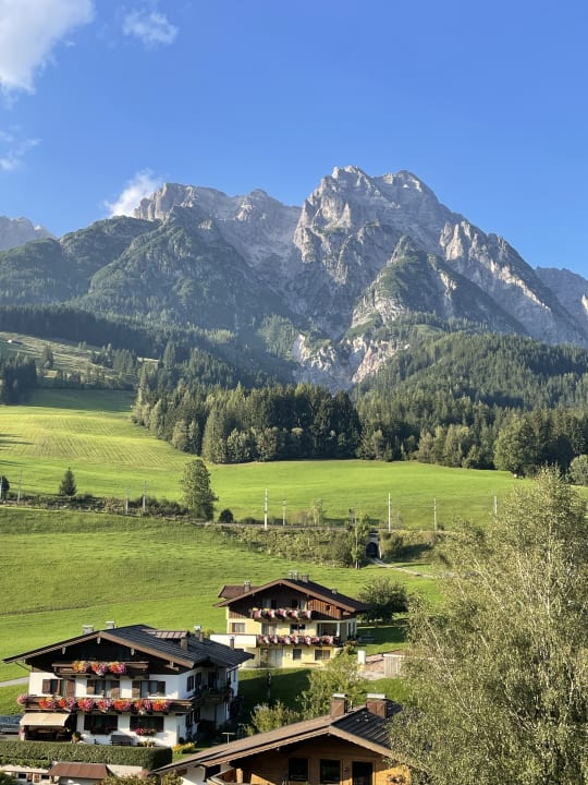 Ausblick Hotel Salzburger Hof Leogang