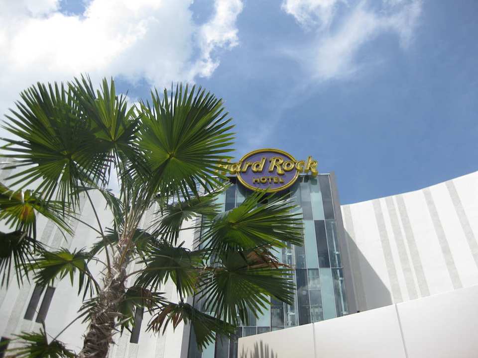 Entrance view Hard Rock Hotel Penang