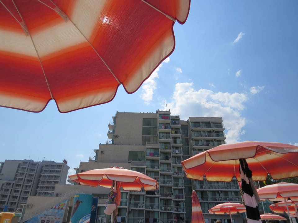 Vom Strand Richtung Hotel Hotel Borjana