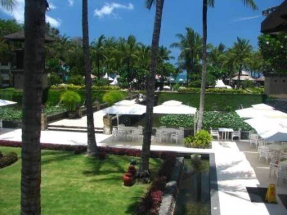 Blick von der Lobby in den Park InterContinental Bali Resort