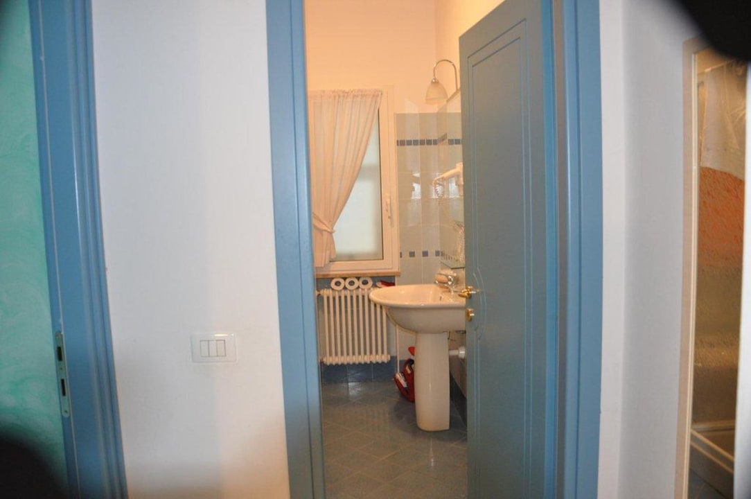 Blick ins Badezimmer Residence Sole