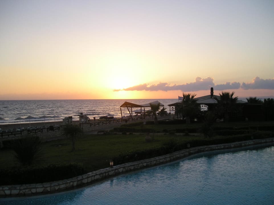 Widok z restauracji włoskiej Aldemar Olympian Village