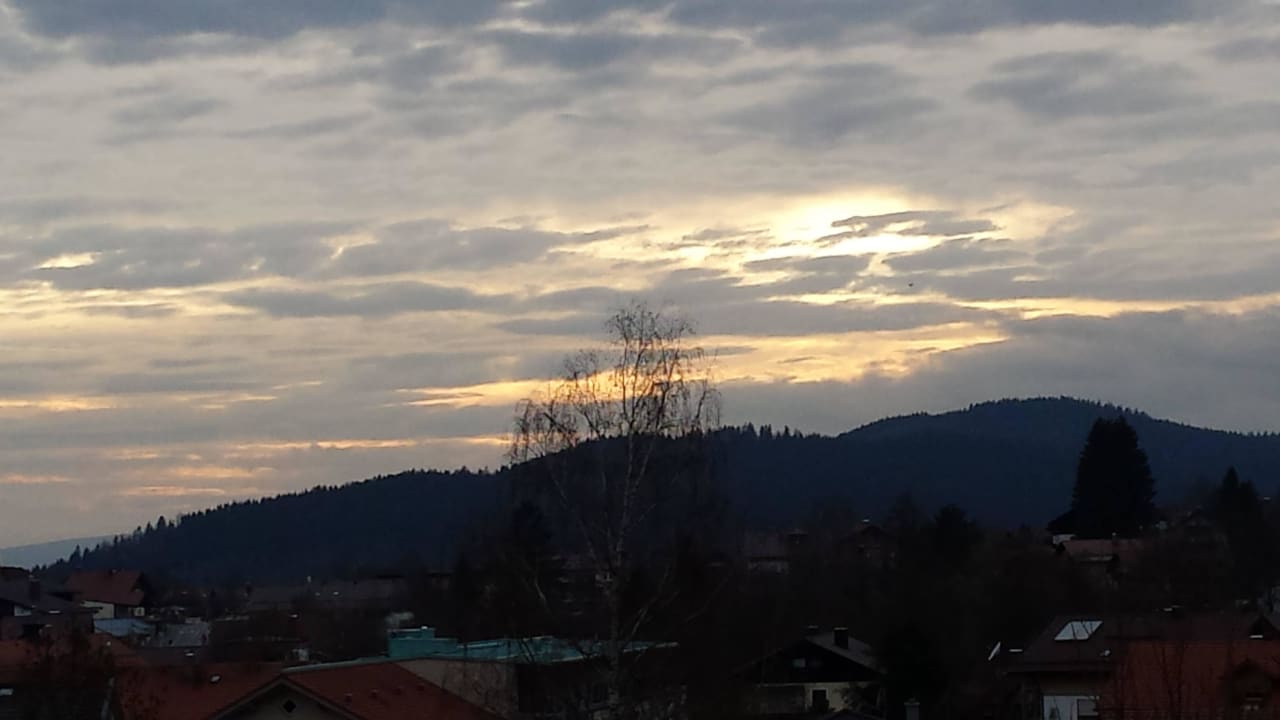Wunderschöne Blick vom Zimmer aus Landhaus Meine Auszeit